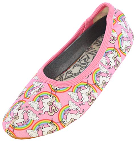 Beck Rainbow, Zapatillas de Gimnasia para Niñas, Rosa (Rosa 03), 30 EU