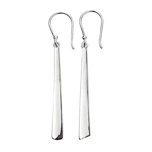 Beginnings Sterling Silver Tapered Bar Earrings E5763