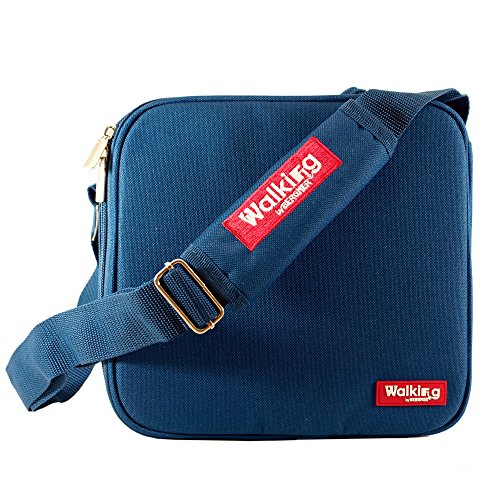 Bergner BG-3652-BL Porta Alimentos de poliéster, 23 x 22 x 13,5 cm, Azul, Centimeters