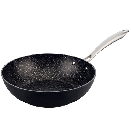 BERGNER Q3234 Wok 28x8.0cm aluminio forjado, inducción, Vita Infinity Chefs