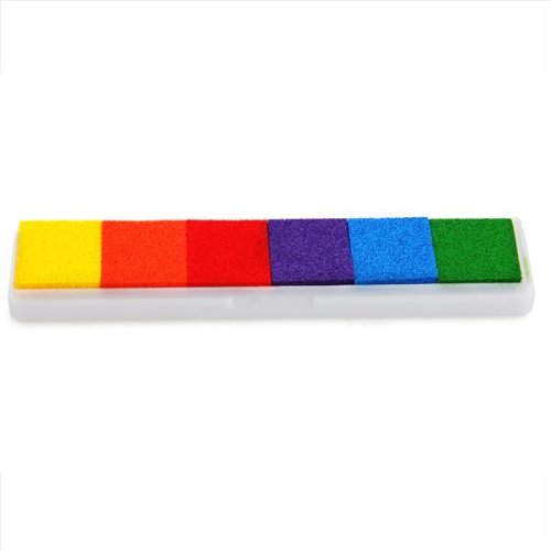 BestMall - Almohadilla Tinta para Sello Tampón, Multicolor (BEVN57)