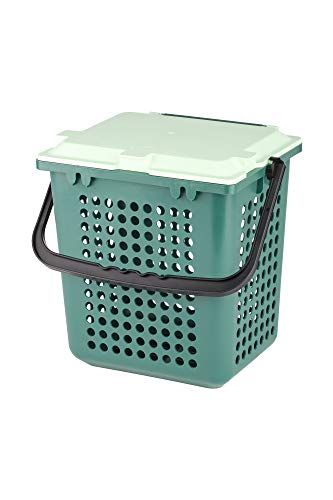 bioMat AirBox Komposteimer Cubo para compost plástico orgánico, verde
