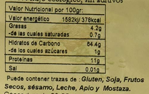 Bionsan Mijo Ecológico en grano - 6 Bolsas de 500 gr - Total : 3000 gr