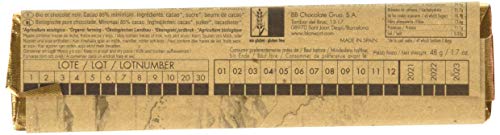 Blanxart Chocolatina de Chocolate Negro Ecológico - Nicaragua 85% Cacao 1 Unidad 48 g
