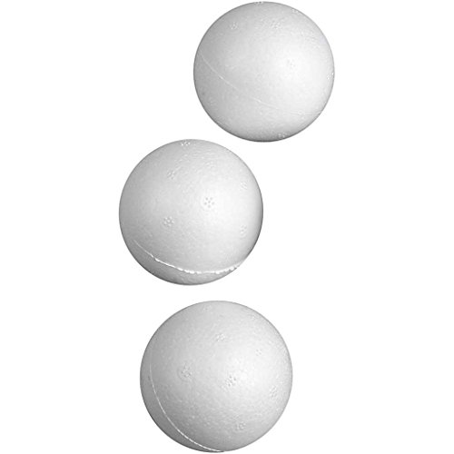 Bola, D: 5 cm, poliestireno, 50 piezas