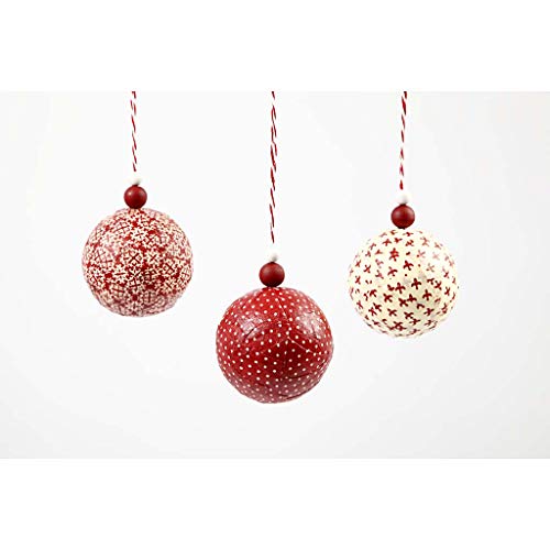 Bola, D: 5 cm, poliestireno, 50 piezas