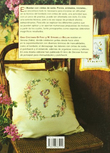 BORDAR CON CINTAS DE SEDA. FLORES, ANIMALES, INICIALES... (Tendencias Creadas Por Ti)