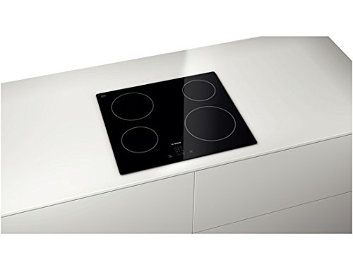 Bosch PKE611D17E hobs - Placa (Integrado, Cerámico, Vidrio y cerámica, Sensor, 220-240V, 50/60 Hz) Negro