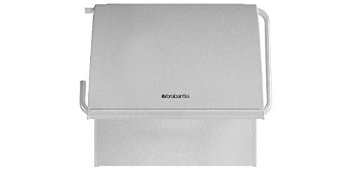 Brabantia 385322 - Portarrollos de Papel higiénico, Gris Metalizado Mate