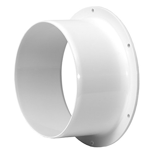 Brida de pared de 100 mm de diámetro, tubo de ventilación, brida de conexión
