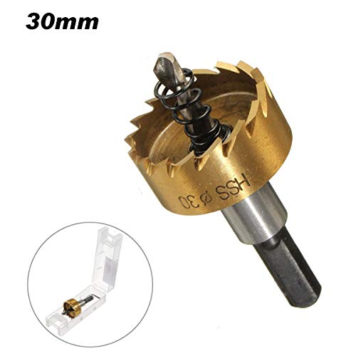 Broca HSS Punta de carburo Sierra de diente Cortador de dientes Broca Herramienta de aleación de metal de acero inoxidable de alta velocidad Brocas Forstner Broca Broca Forstner