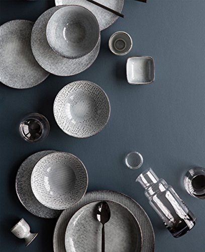 broste Copenhagen Nordic Sea Plato para Pasta, Piedra, Azul
