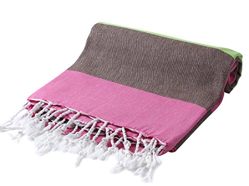 CACALA - Lujosas Toallas de Baño Turco Hammam 100% Puro Algodón – Suaves y Delicadas para Piel de Bebé – Toalla Pestemal Hammam Super Absorbente y de Secado Rápido – Peshtemals Portátiles y Ligeras Multiuso