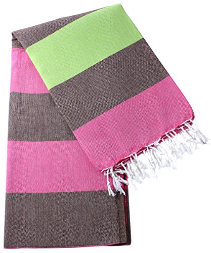 CACALA - Lujosas Toallas de Baño Turco Hammam 100% Puro Algodón – Suaves y Delicadas para Piel de Bebé – Toalla Pestemal Hammam Super Absorbente y de Secado Rápido – Peshtemals Portátiles y Ligeras Multiuso