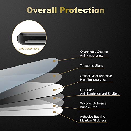 Cadorabo Película Protectora para MEIZU 16XS en Transparencia ELEVADA - Vidrio Templado (Tempered) Cristal Antibalas Compatible 3D con Dureza 9H