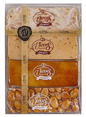 Caja de 4 Turrones Artesanos 80gr núm 1