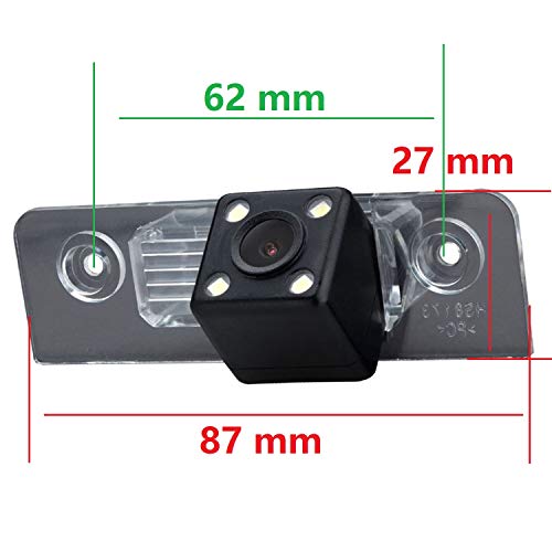 Cámara de visión Trasera HD de 170° visión Nocturna Impermeable para Ford Mondeo Mk3 Focus (1998-2004) Skoda Octavia MK2 (2005-2013)