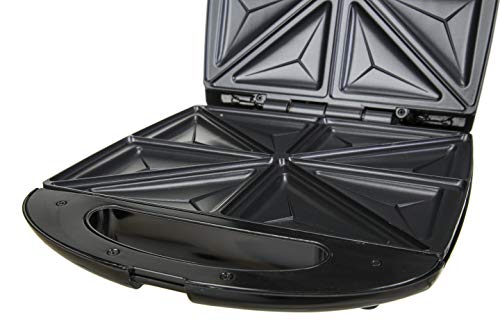 Camry CR 3023 Sandwichera, Acero Inoxidable, Plateado
