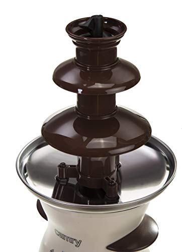 Camry CR4457 Fuente de Chocolate CR-4457, 80 W, 0.5 litros, 0 Decibeles, Blanco
