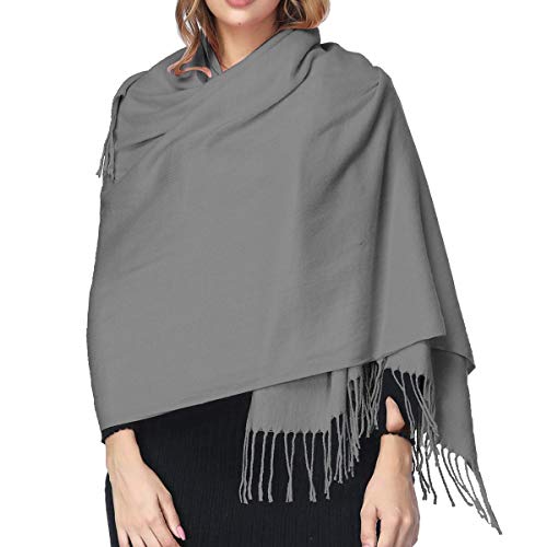 Candy Cake Elegant Winter Cashmere Scarf Pashmina Shawl Wrap Stole For Women Girl