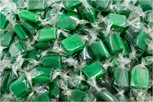 Caramelo Artesano Menta Sin Azúcar La Asturiana - Caramelo duro con sabor a menta, SIN AZÚCAR, elaboración 100% artesnal y calidad gourmet, sin gluten, bolsa de 1 kilo