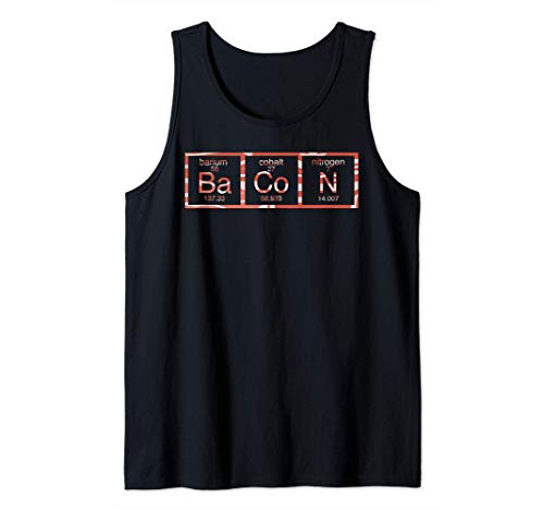 Carne de panceta salada cocida Elementos de cerdo ahumado To Camiseta sin Mangas