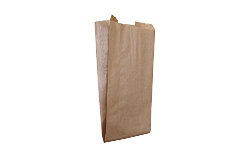 Carte Dozio – Bolsas de papel Sealing Avana sin asas – f.to cm 22 + 14 x 45 – 25 unidades en paquete