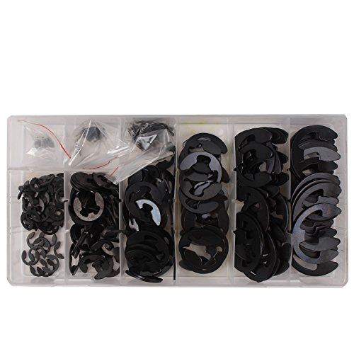 CCLIFE Arandelas de seguridad en E 300 piezas 1,5-22 mm