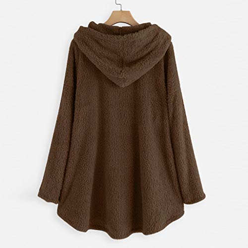 Chaqueta larga con capucha para mujer Chaqueta con capucha Parka Outwear Chaqueta de punto negra Mujer Largos Elegantes Acolchados con Capucha Fiesta Chaqueta Larga Fina Invierno Caliente Vintage