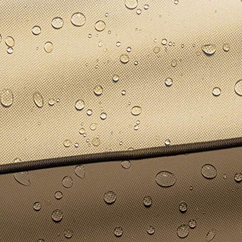 CHEYLIZI Bolsa de almacenamiento para cojines de muebles, extra grande, resistente al agua, para exteriores, jardín, patio, tumbona, cojín protector (152 x 71 x 51 cm) (tela Oxford 420D)