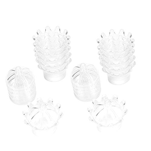 CHICIRIS - Cajas de Dulces para Invitados, Bolsa de Dulces, Caja de Regalo para Baby Shower, Boda, Fiesta, favores, Suministros de decoración, Bonita decoración de Primer cumpleaños (Transparente)