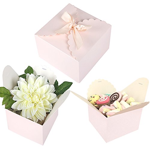 CHILLY Frías cajas de regalo, conjunto de 12 decorativos usa para tratar las Cajas, tortas, galletas, magdalenas, extras, bombas de caramelo hecho a mano baño de ducha Jabones Gif