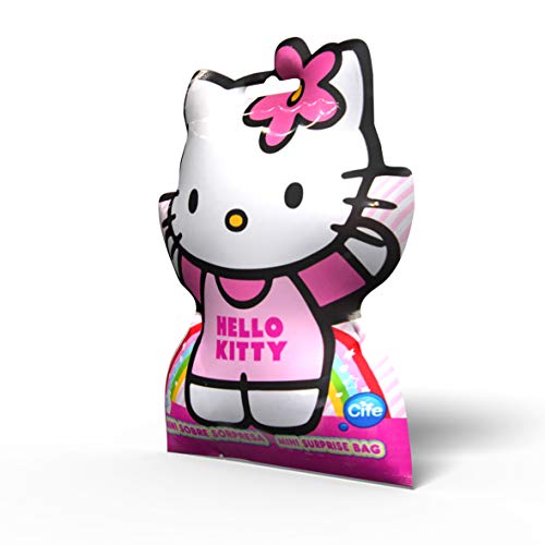 Cife Hello Kitty 38671, Mini Sobre Sorpresa con pegatinas, bolígrafo, libreta y marcapáginas