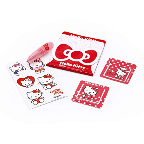 Cife Hello Kitty 38671, Mini Sobre Sorpresa con pegatinas, bolígrafo, libreta y marcapáginas