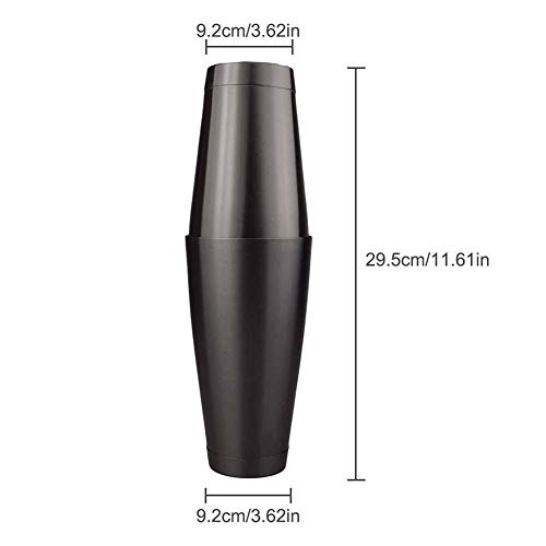 circulor Coctelera Profesional Mezclador para Bebidas Mezclador De Barman Accesorios con Colador Taza De Medición, 3 Colores