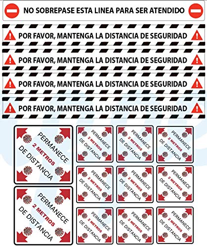 Clapper Kit 31 Pegatinas XL Seguridad Tiendas, vinilos Medidas de Seguridad para Locales comerciales Kit 31 Pegatinas XL Seguridad Tiendas