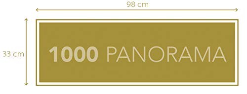 Clementoni- Puzzle 1000 Piezas Panorama Verduras saludables (39518.7)