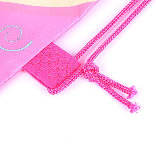 CNNIK 16 Piezas Bolsas Unicornio con Cordón - Bolsas para Unicornio Themed Party - Suministros Fiesta de Unicornio