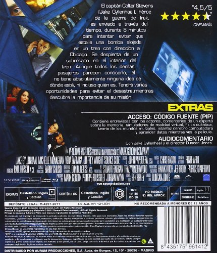 Codigo Fuente (Bd) [Blu-ray]