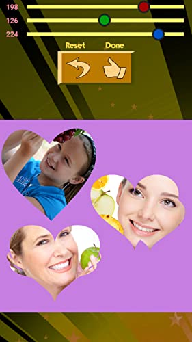 Collage de fotos de frutas