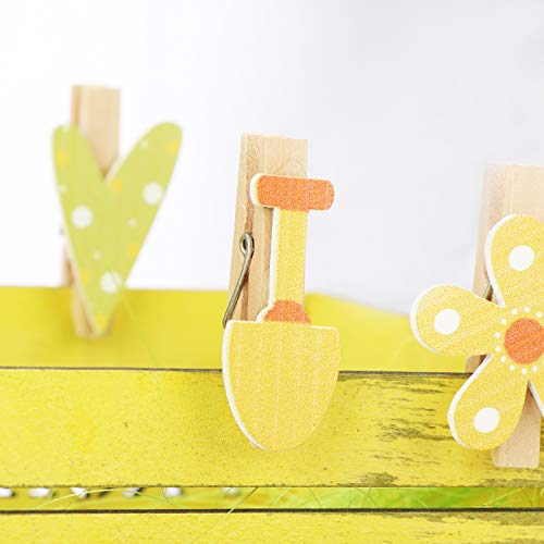 com-four® Set de decoración y Regalo de 30 Piezas para Pascua - Etiquetas y Huevos de Pascua para decoración - Canasta de Pascua con Hierba y Flores Decorativas (30 Piezas - Caja de Pascua)