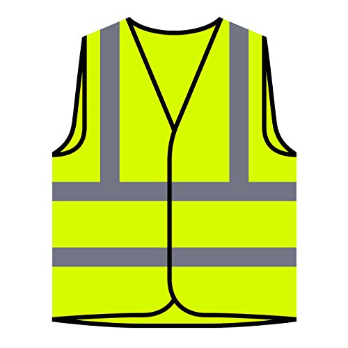 Conjunto de iconos de Royal Mail London Chaqueta de seguridad amarillo personalizado de alta visibilidad u191v