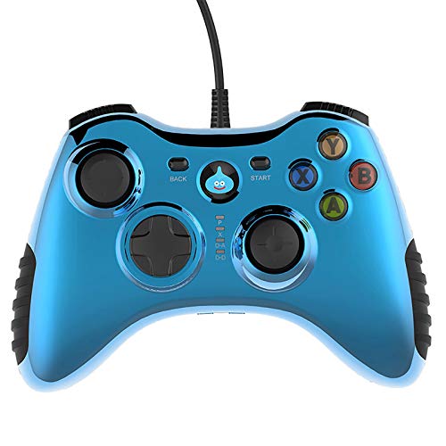 Controlador Con Cable, Tacto Delicado Y Control Potente Diseño Clásico De Botones XBOX Diseño Ergonómico Antideslizante Gamepad, Controlador De Juegos Para PC 360 / BFM / PS3 / Android 4.0 O Superio