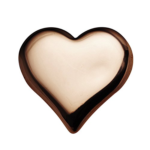 Corazon de cobre pulido de 500g, fabricado en refinería alemana de metales preciosos