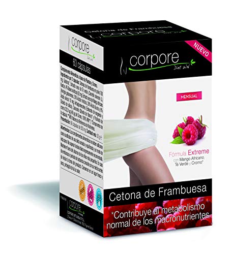 Corpore Diet Control de Peso Cetona de Frambuesa - 60 Cápsulas