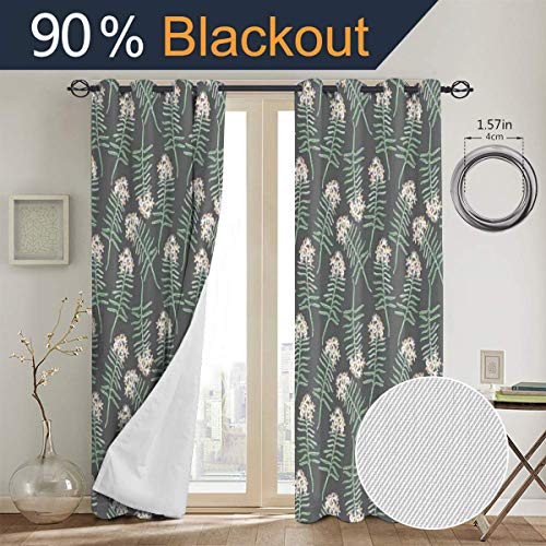 Cortinas,Romero Ramas Hojas Botánica Belleza Esencia Madre Naturaleza Jardinería Termicas Aislantes Decór Ventanas