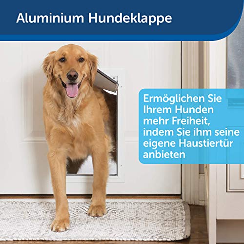 Croci C6066234 Staywell - Aleta de Aluminio para Perros, L