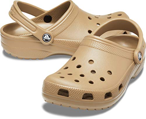 Crocs Classic Clog, Zuecos Unisex Adulto, Marrón (Khaki 260), 43/44 EU