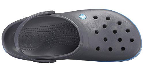 Crocs Crocband U, Zuecos Unisex Adulto, Gris (Charcoal-Ocean), 43-44 EU