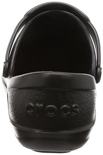 Crocs Mercy Work, Mujer Zueco, Negro (Black/Black), 39-40 EU